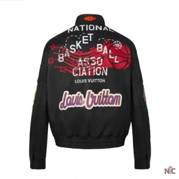 Louis Vuitton X NBA Logos Hero Jacket Clanton Jacket