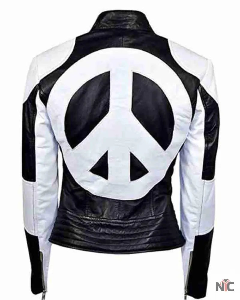 Love Heart Kylie Minogue Leather Jacket Clanton Jacket