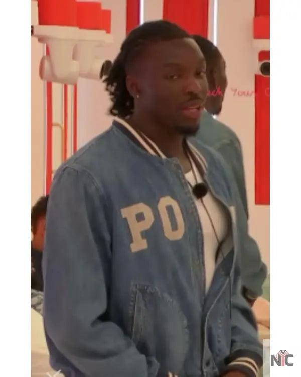 Love Island UK S12 Dejon Noel-Williams Denim Jacket Clanton Jacket