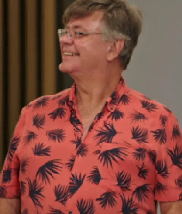 Love Hotel S01 Black Palm Print Shirt
