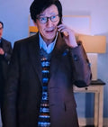 Love Hurts 2025 Ke Huy Quan Brown Blazer