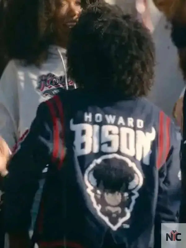 Lovie Simone Forever S01 Blue Varsity Jacket Clanton Jacket