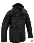 M-65 Black Water-repellent Field Jacket Clanton Jacket