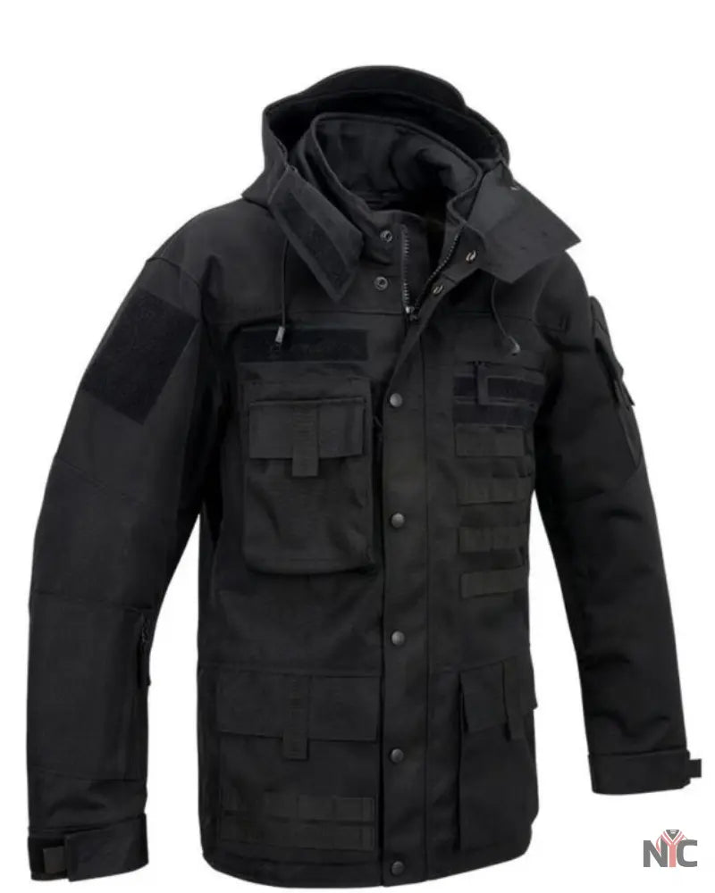 M-65 Black Water-repellent Field Jacket Clanton Jacket