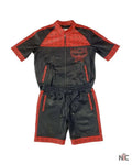 MCM Black Vintage Dapper Dan Short Suit Clanton Jacket
