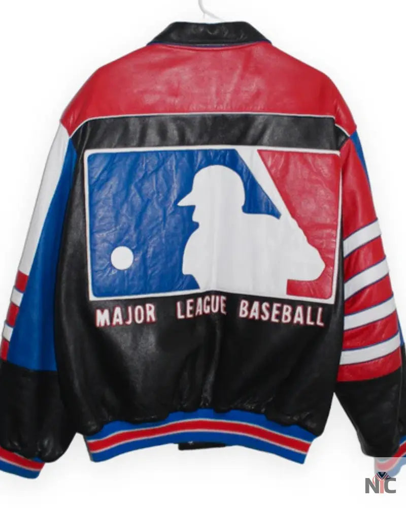 MLB Jeff Hamilton Leather Jacket Clanton Jacket