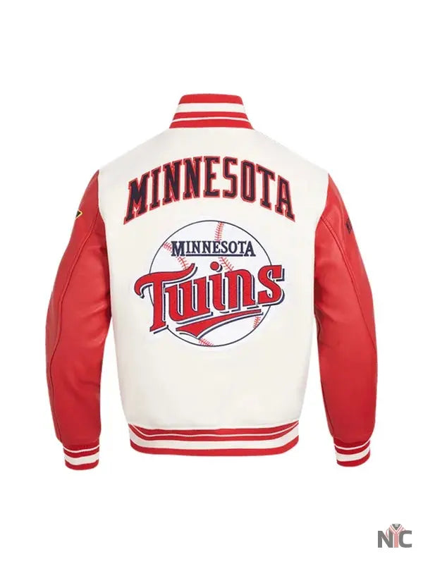 MLB Minnesota Twins Wool Varsity Jacket Clanton Jacket
