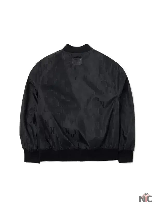 MLB New York Yankees Unisex Black Bomber Jacket Clanton Jacket