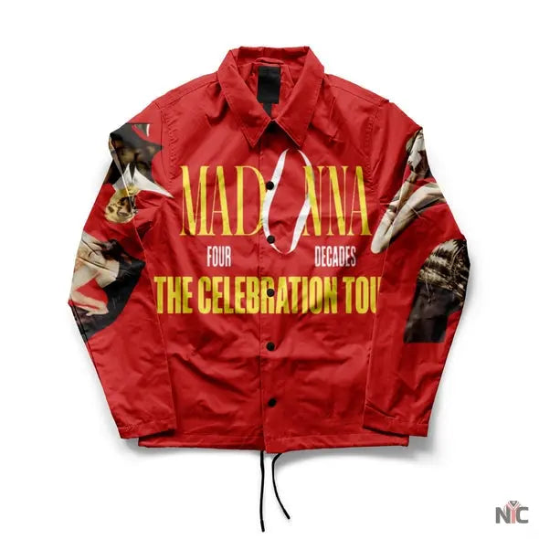 Madonna The Celebration Tour Coaches Jacket Clanton Jacket