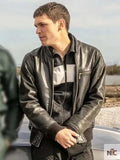Malditos S01 Pablo Cobo Leather Jacket Clanton Jacket