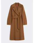 Man Vs Baby S01 Brown Wrap Coat
