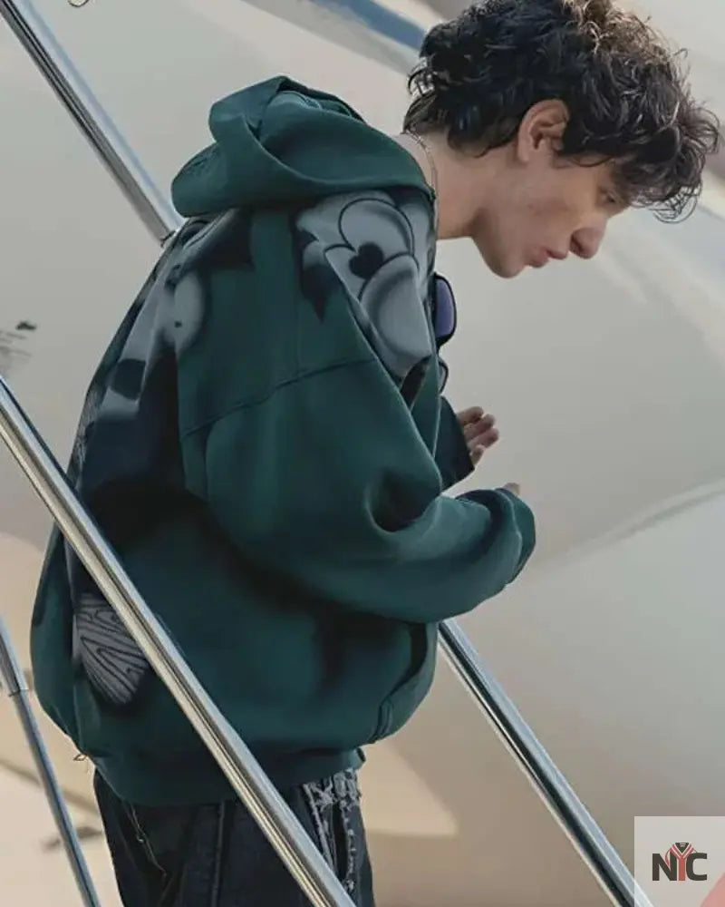 Mark Eidelshtein Anora 2024 Green Hoodie Clanton Jacket