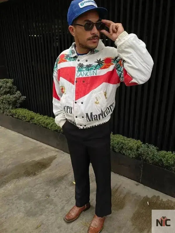 Marlboro Cancun Cotton Bomber Jacket Clanton Jacket