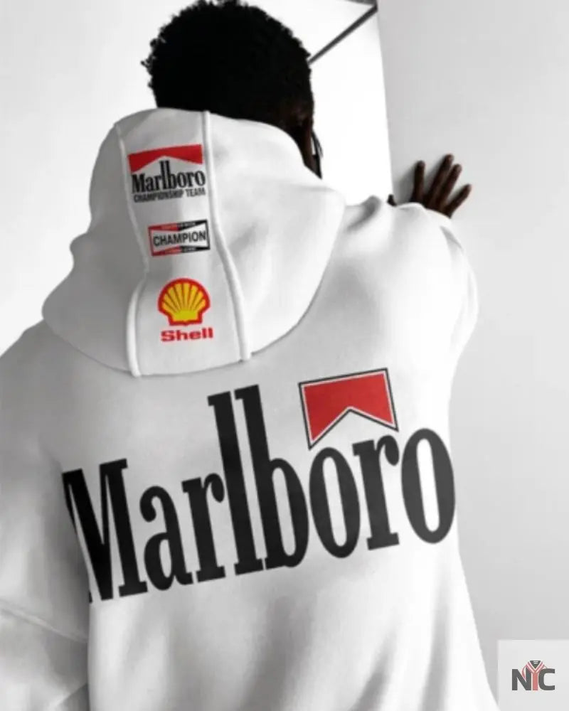 Marlboro Racing Oversized Hoodie Clanton Jacket