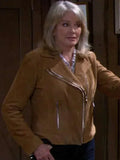 Marlena Evans Days of Our Lives Suede Leather Jacket Clanton Jacket