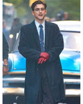 Timothée Chalamet Marty Supreme Black Coat