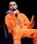 Marty Supreme Timothée Chalamet Orange Tracksuit