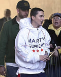 Marty Supreme Timothee Chalamet White Hoodie