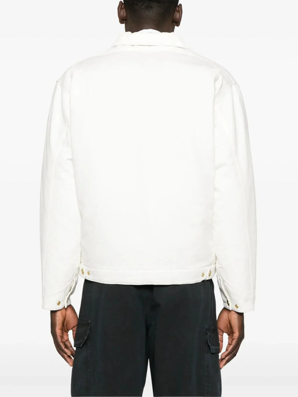 Carhartt OG Detroit White Jacket Clanton Jacket