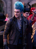 Descendants: The Rise of Red 2024 Hades Studded Leather Jacket Clanton Jacket