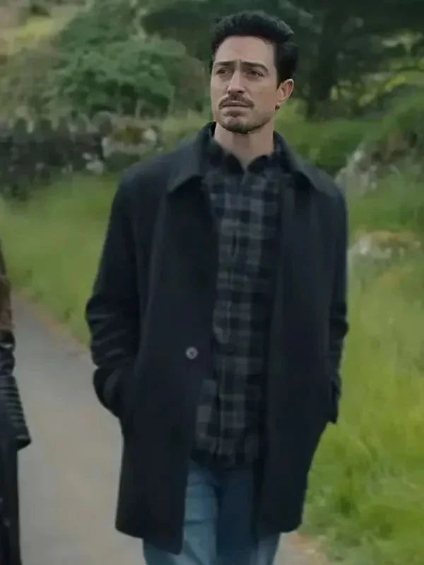 Mayfair Witches S02 Ben Feldman Black Coat Clanton Jacket