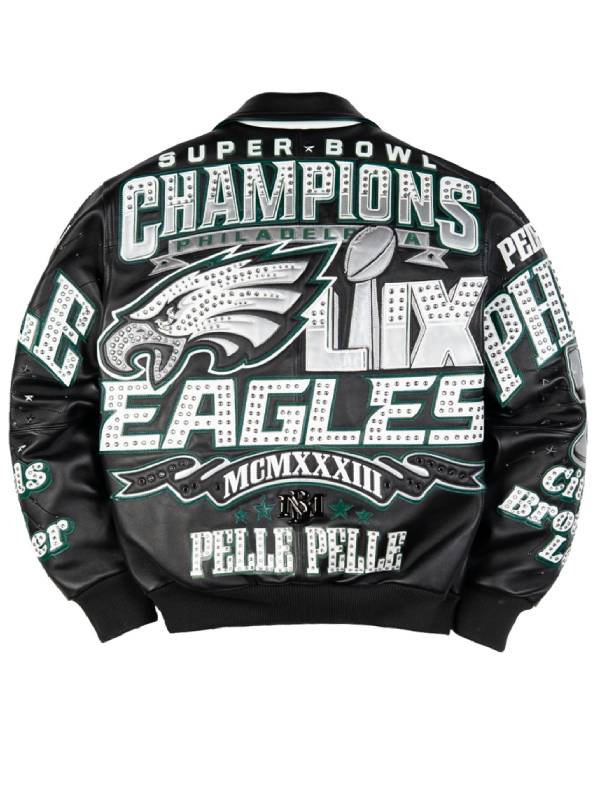 Meek Mill Eagles Leather Jacket