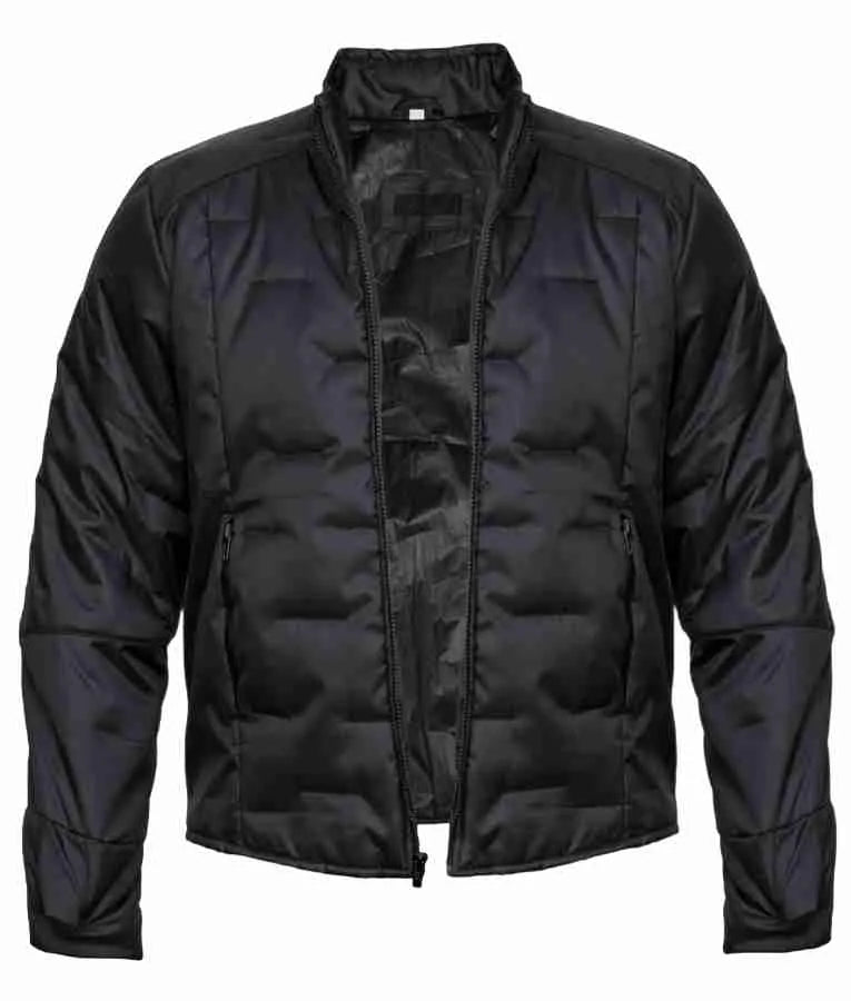 Men Black Puffer Jacket
