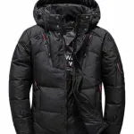 Men Quilted Parka Jacket