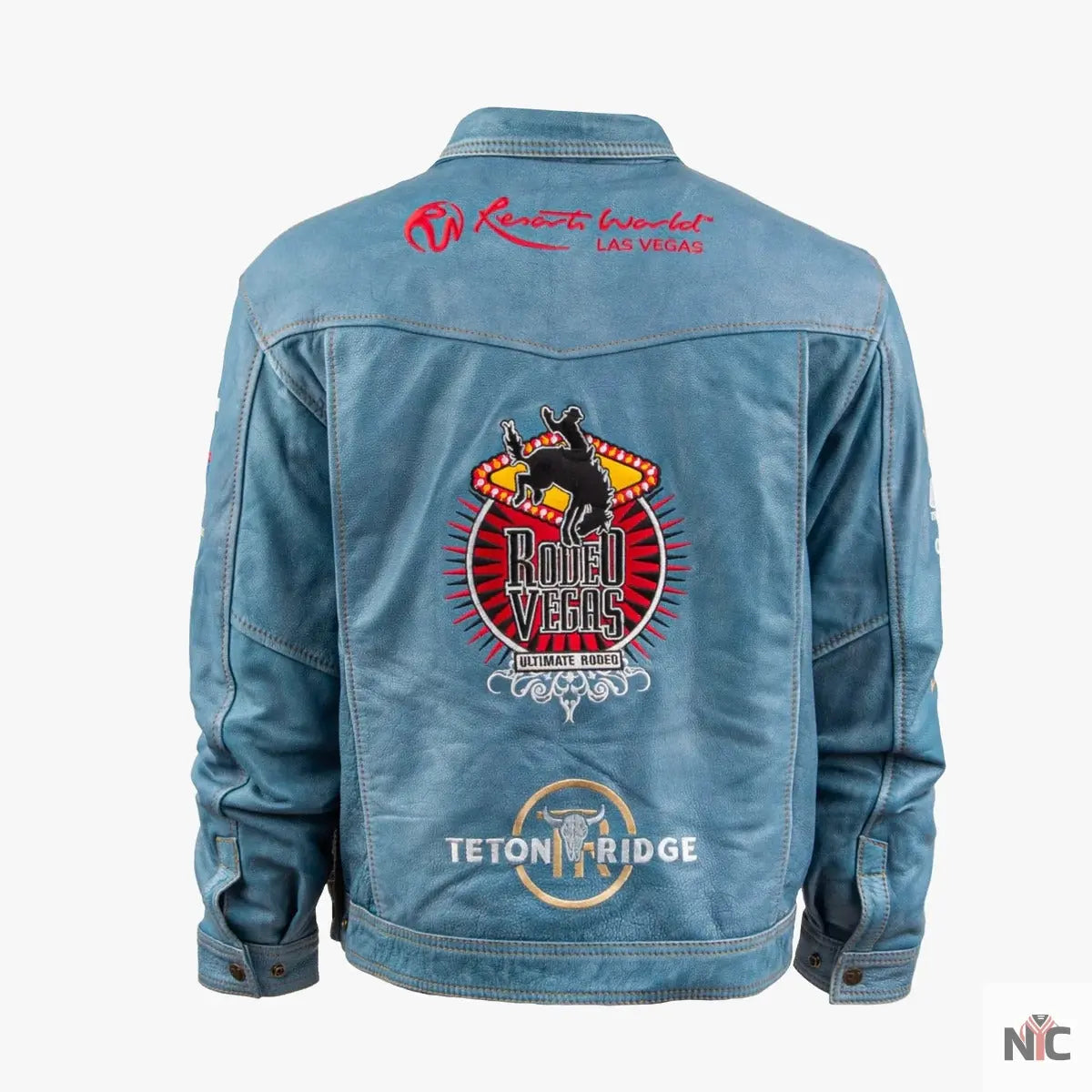 Men's Rodeo Vegas Leather Jacket Clanton Jacket