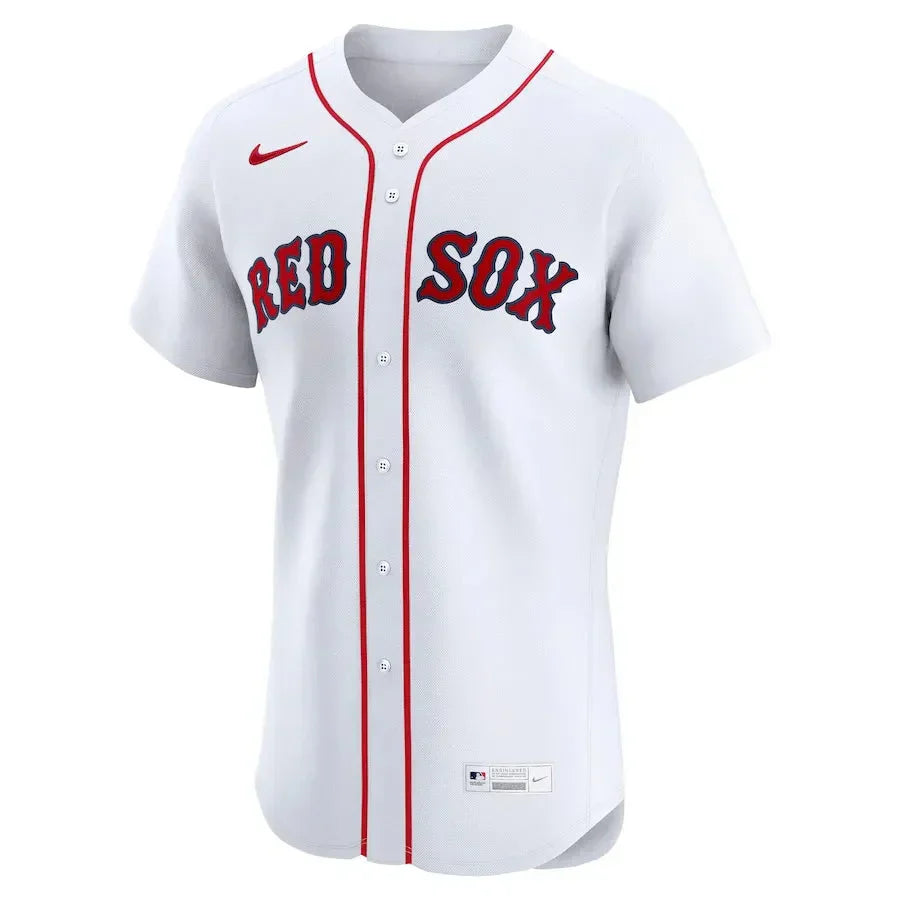 Men's Boston Red Sox Nike Red Alternate Elite Jersey Kansas Jacket