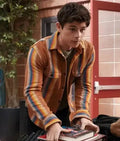 Men’s My Life With The Walter Boys S02 Striped Shirt USA Jackets
