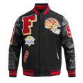 Men’s San Francisco 49ers Mashup Wool Varsity Jacket Clanton Jacket