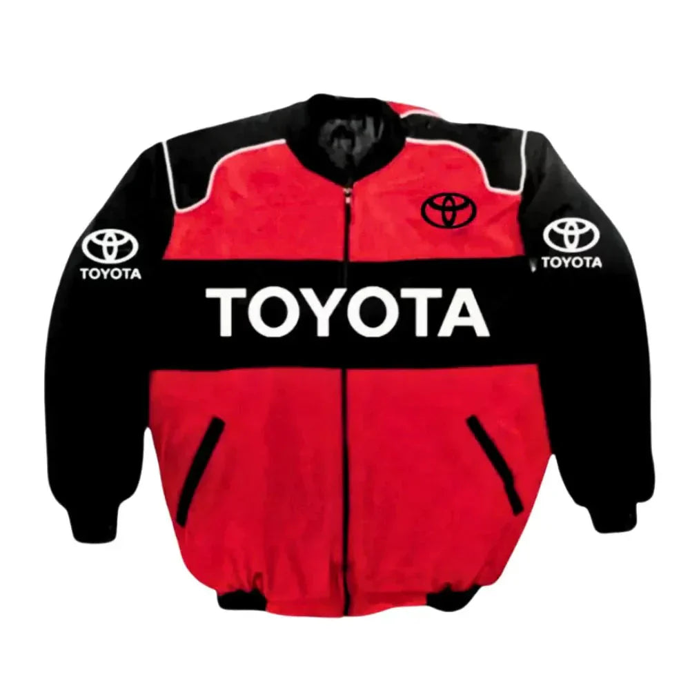 Men’s Toyota Vintage Racing Embroidery Jacket Clanton Jacket