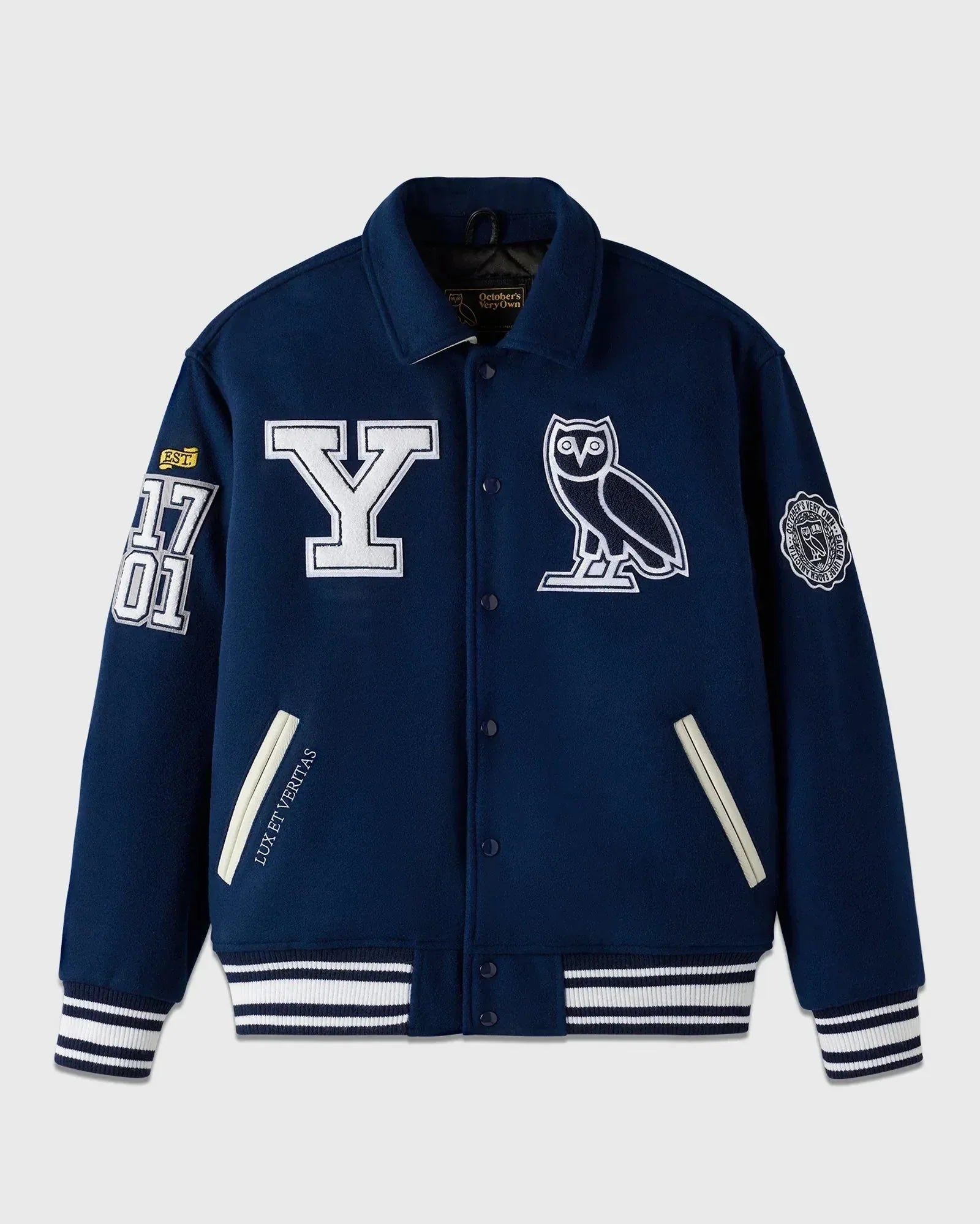 Yale Campus Varsity Jacket Shopotiny