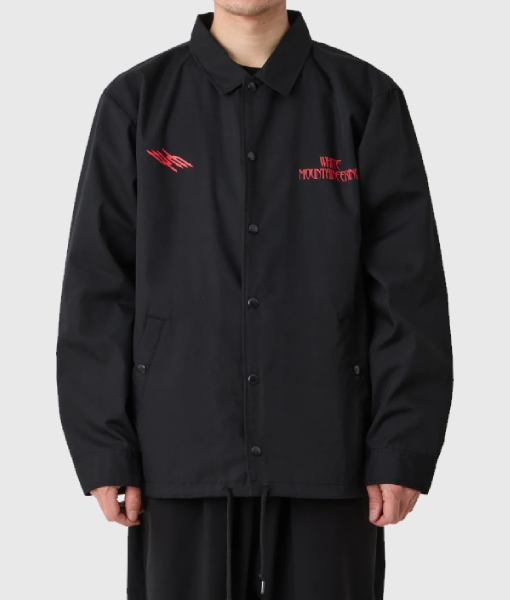 White Mountaineering Qotsa Songs For The Deaf Coach Jacket USA Jackets