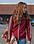 Stranger Things S04 Sadie Sink Red Track Jacket Shopotiny