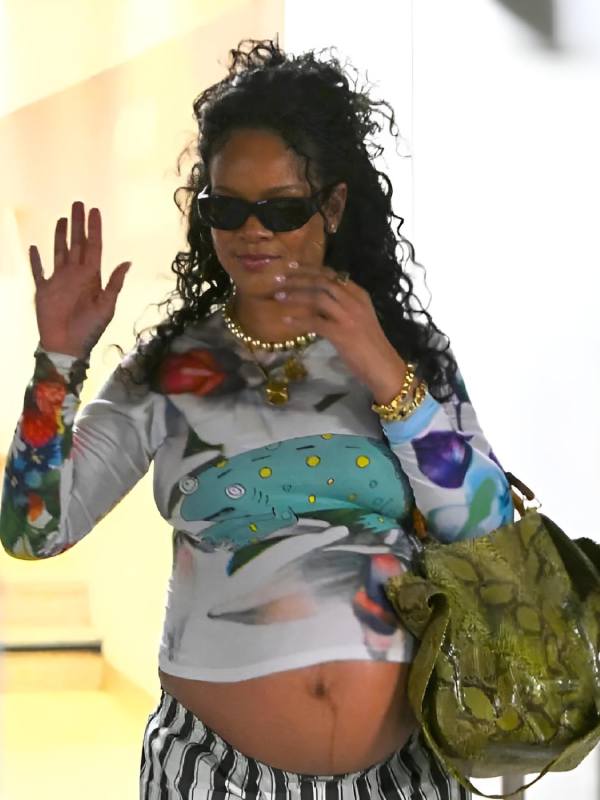 Rihanna LA 2025 Printed Shirt Shopotiny