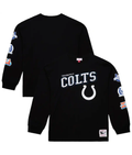 Indianapolis Colts Mitchell & Ness Black Vintage T-Shirt USA Jackets