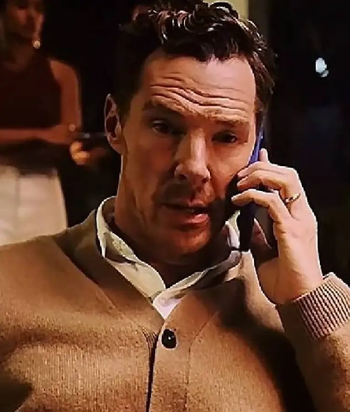 The Roses Benedict Cumberbatch Beige Cardigan USA Jackets