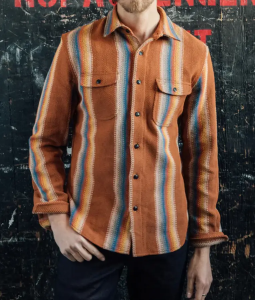 My Life With The Walter Boys S02 Alex Walter Striped Shirt USA Jackets