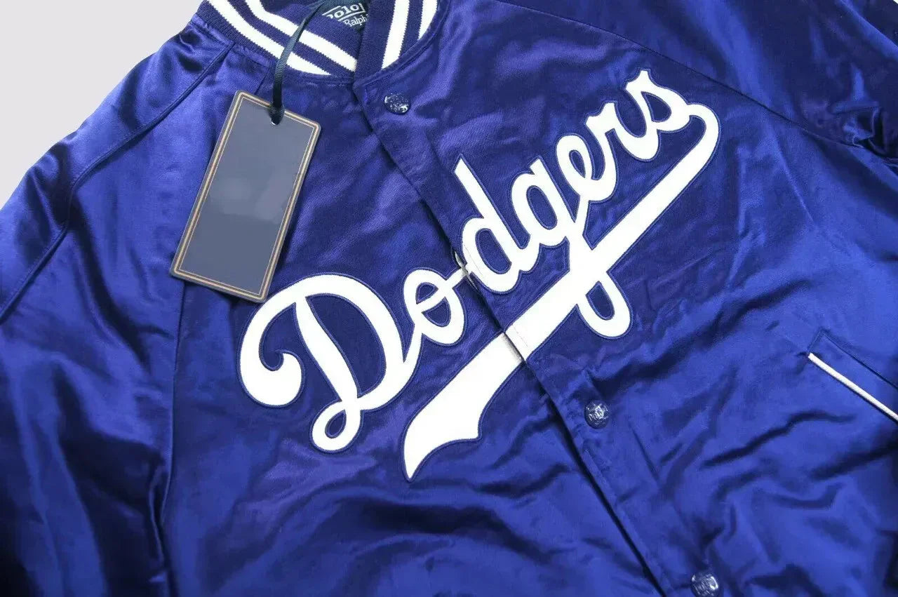 Los Angeles Dodgers Ralph Lauren Baseball Jacket Clanton Jacket