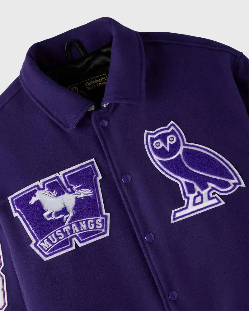 Unisex Western Campus Varsity Jacket Clanton Jacket