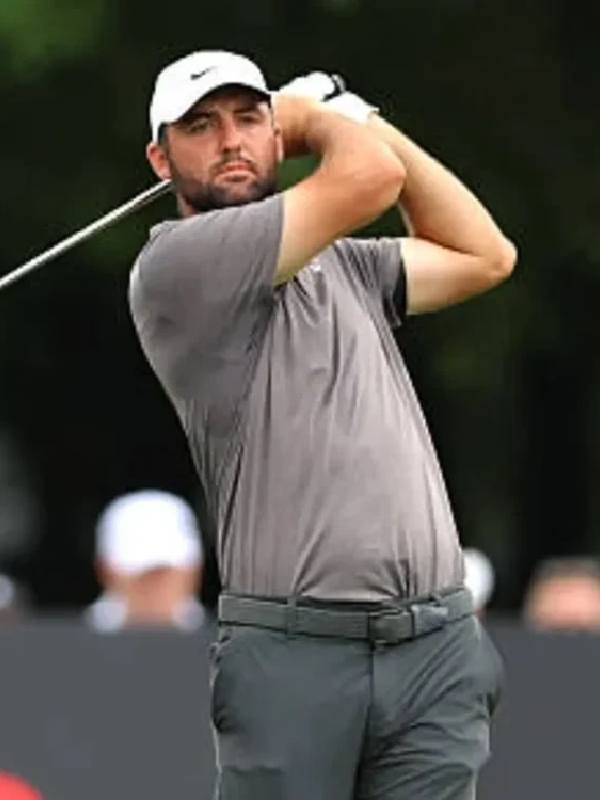 PGA Tour Championship 2025 Scottie Scheffler Round Two T-Shirt Shopotiny