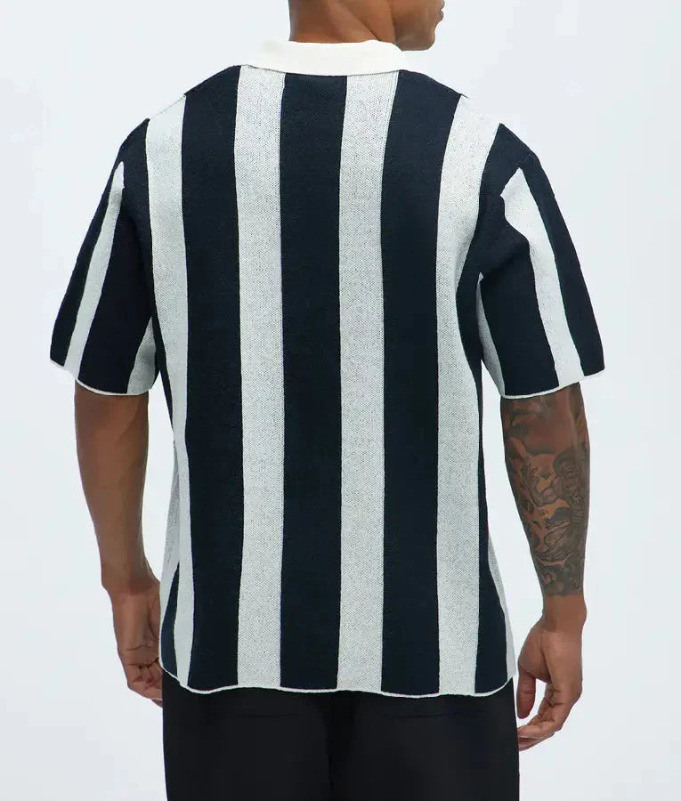 Love Island Beyond The Villa S01 Kordell Beckham Striped Top USA Jackets