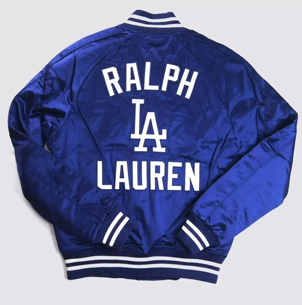 Los Angeles Dodgers Ralph Lauren Baseball Jacket Clanton Jacket