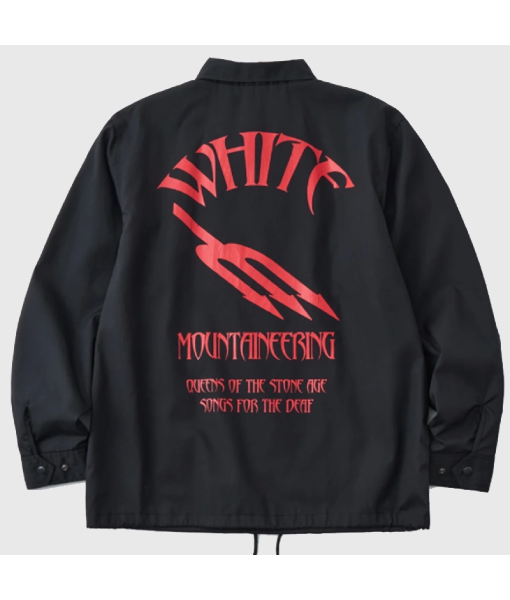 White Mountaineering Qotsa Songs For The Deaf Coach Jacket USA Jackets