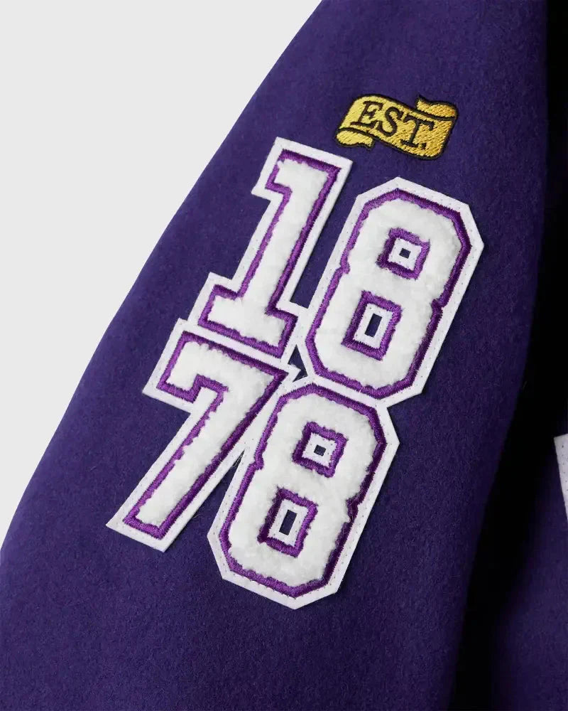 Unisex Western Campus Varsity Jacket Clanton Jacket