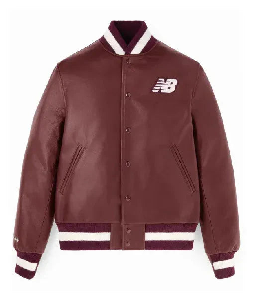 Coco Gauff 2025 US Open Leather Varsity Jacket USA Jackets
