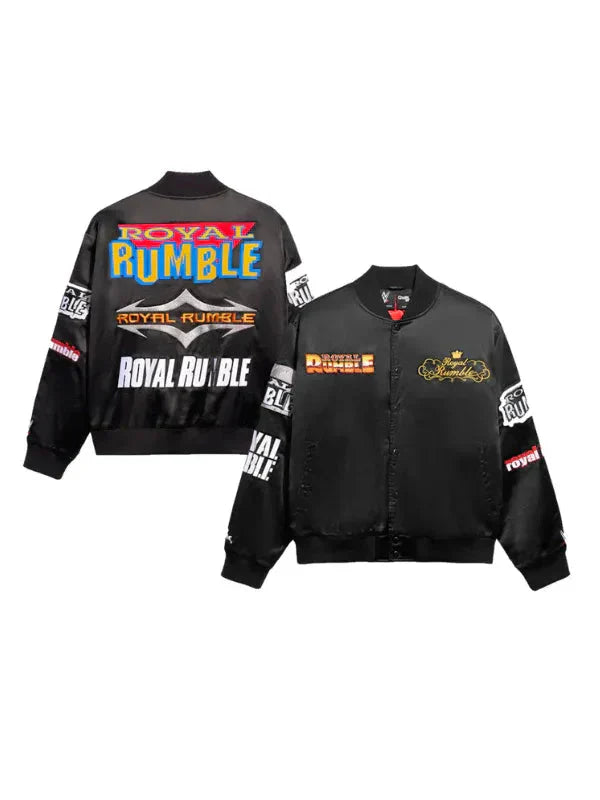 Chalk Line Black Royal Rumble Historic Logos Jacket USA Jackets