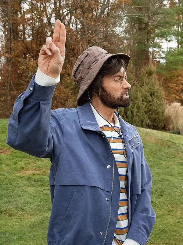 Men’s Happy Gilmore 2 Eminem Blue Cotton Jacket USA Jackets